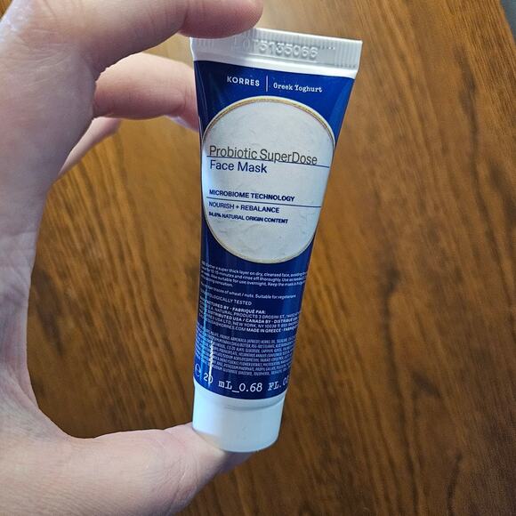 NEW! Korres Greek Yoghurt Probiotic Superdose Face Mask 20ml - Picture 1 of 6